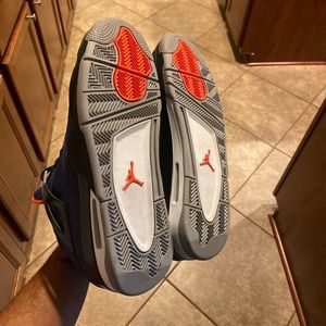 I’m selling some Jordan fours great condition  only or wore them one time